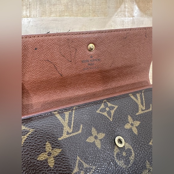 Louis Vuitton international long clutch leather wallet monogram print - Picture 4 of 16